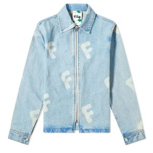 FISN LOGO DENIM JACKETDENIM